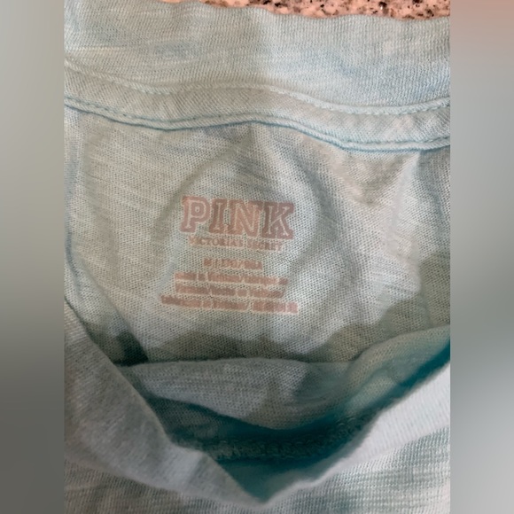 PINK Victoria Secret, Long Sleeve Cropped Top, Size Medium - Picture 2 of 3